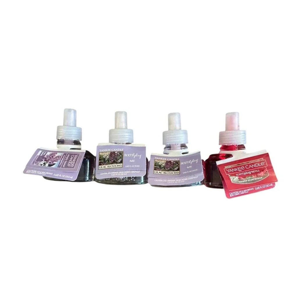 Yankee Candle Lilac Blossoms French Country Scent Plug‎ Diffuser Refills Lot NEW